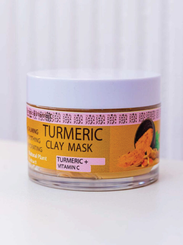 TURMERIC CLAY MASK BY ICY FLAME BEAUTY AND COSMETICS