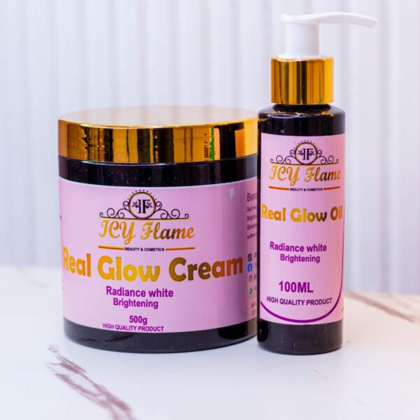 REAL GLOW CREAM BY ICY FLAME BEAUTY AND COSMETICS